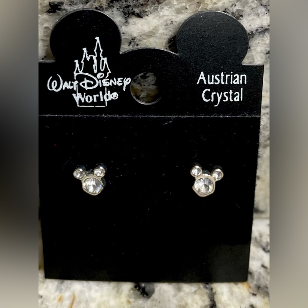 Disney Mickey Crystal Earrings